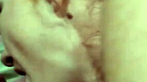 The bride rides her husband in this mature couple's POV scene.