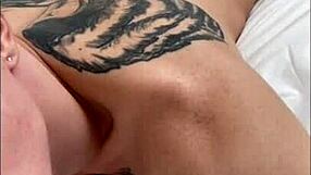 Fucked hard in the ass before bed, cumshot and bareback.