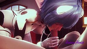 Evangelion Hentai 3D - Rei Ayanami Enjoy With Shinji Ikari Hard Sex - Japanese Manga Anime Porn Cartoon!