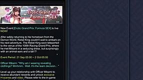 Ep1 racer girl Mikami teases with big tits!