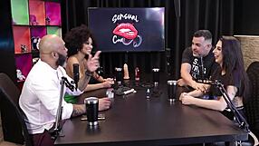 Me and my queen Paloma and Andre in sensualcast part 2.