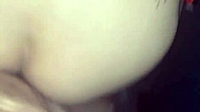 She cums intensely while I thrust my big cock deep inside her pussy hard