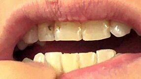 Hey, Wanna See Fifi Foxx Swallow Gummy Bears Close-Up?