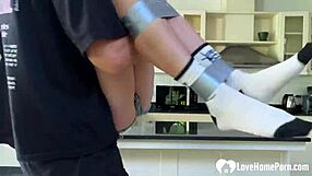 Horny Student Bound With Ropes Gets Filmed Fully Exposed In Garage Bondage Humiliation Sex Tape!