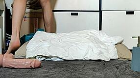 straight friends start showing off their cocks and end up fucking hard.