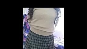 my gorgeous girlfriend lets me record our cowgirl fuck, but only if i don't show it—watch before she deletes