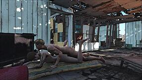 Watch the brunette get fucked in Fallout 4 sanctuary
