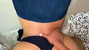 hermosa latina girl in amateur scene