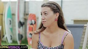 European Babe Drilled by BBC in Foursome