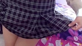 my gorgeous girlfriend lets me record our cowgirl fuck, but only if i don't show it—watch before she deletes