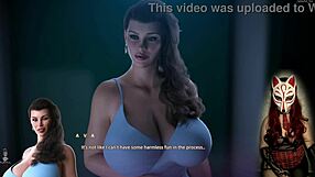 Apocalust 9 - Gamer girl in see-through bra plays outdoors