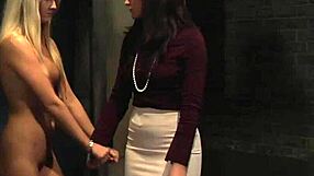 do these busty slaves whip and spank for mistress?