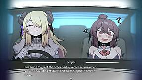 corporate succubus gets fingered and masturbates in hentai part 2