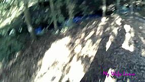 We stopped at a picnic area and luna immediately wanted to enjoy my big cock with a blowjob and doggystyle