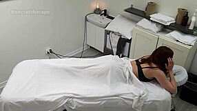 Young Waitress Alice Receives Special Massage from Cougar