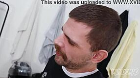 I sucked his big cock in the locker room?