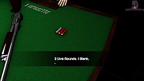 X Roulette 2 - Huge Tits in 3D Cartoon Blowbang Action