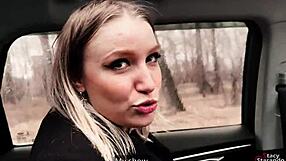 Social Experiment Ends with Cum in Presenter's Pussy