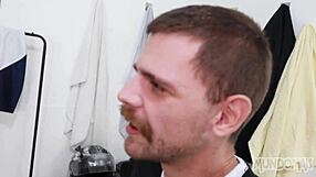 I sucked his big cock in the locker room?