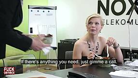 barbara from fuckorfired takes a BIG COCK deepthroat and gags hard