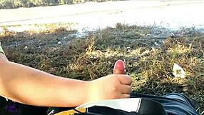 Latina Girlfriend Gives Public Blowjob At Lake?
