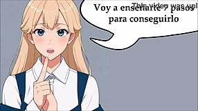 Want to sip your own cum step by step in Spanish?