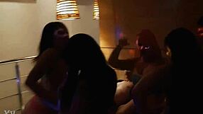 Brazilian Beauty D�bora Fantine at Carnival Party