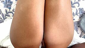 Horny Indian teen riding in threesome 😍