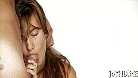 young honey gets drilled in all poses with rough fucking and blowjob