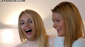 abby cross and blake eden model for each other before they give into their lesbian passions 4k