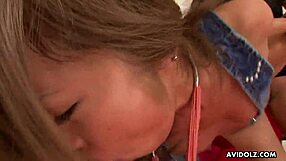 Japanese Jun Asami craves cock in wild group sex