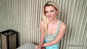 petite spinner with big ass fucks huge dick outdoors