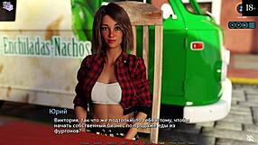 milf twins in underwear on beach, petite 18+ takes monster cock in sexy hentai gameplay