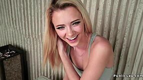 petite spinner with big ass fucks huge dick outdoors