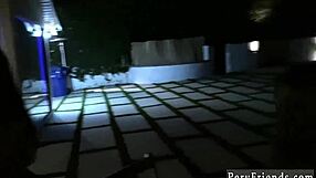 Young Teen Gets Fucked in Zombie Party While Friend Gives First Blowjob to Monster Cock