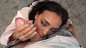 cute colombian babe bent over outdoors