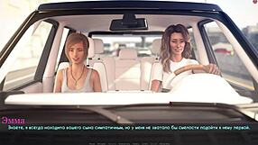 Blonde Wife Flashes Big Tits In Underwear During Lust Gameplay