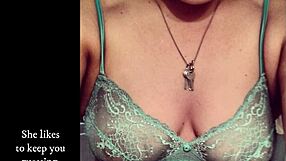 I feel my pathetic penis locked in chastity, now belonging to my wife