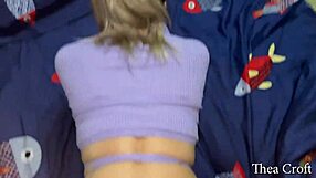 Big Cock Doggystyle Fucks 18-Year-Old Whore With Huge Ass Bent Over