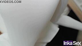 Mature Peruvian Woman Teaches Young Guy