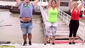 Real Public Mature Orgy Heats Up Outdoors