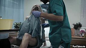 Hurt petite 18+ teen 18+ fucked by a nasty doctors big dick