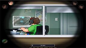 Summer Time Saga Unc Part 21 Features Old Man with Busty Anime Character in Dating Game