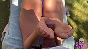 i'm fuckin the neighbor milf in the garden doggystyle while her husband is at work, suckin his big cock too.