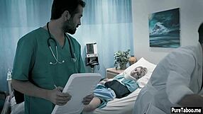 Hurt petite 18+ teen 18+ fucked by a nasty doctors big dick