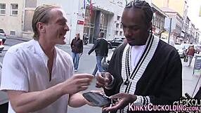 European Babe Rides Big Black Cock Hard And Gets Facial Cumshot.