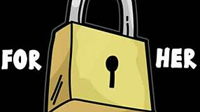 I feel my pathetic penis locked in chastity, now belonging to my wife