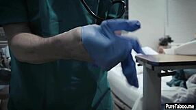 Hurt petite 18+ teen 18+ fucked by a nasty doctors big dick