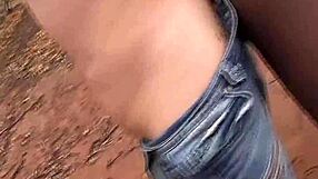 shy african girl joins wild jeep safari adventure