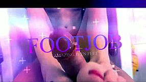 Homemade video of a couple in a bent-over position with large buttocks.